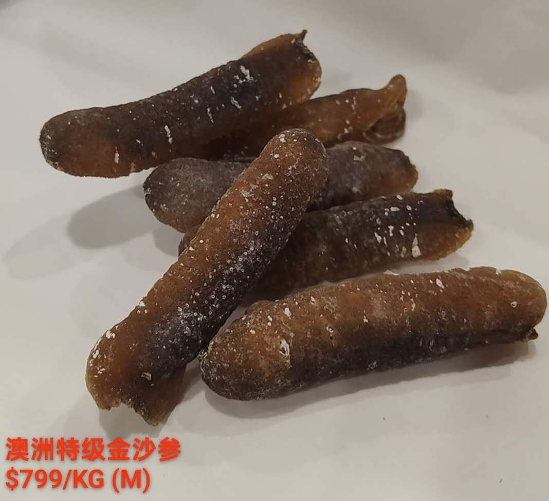 Medium Sized Golden Sand Sea Cucumber - 特级澳洲金沙海参