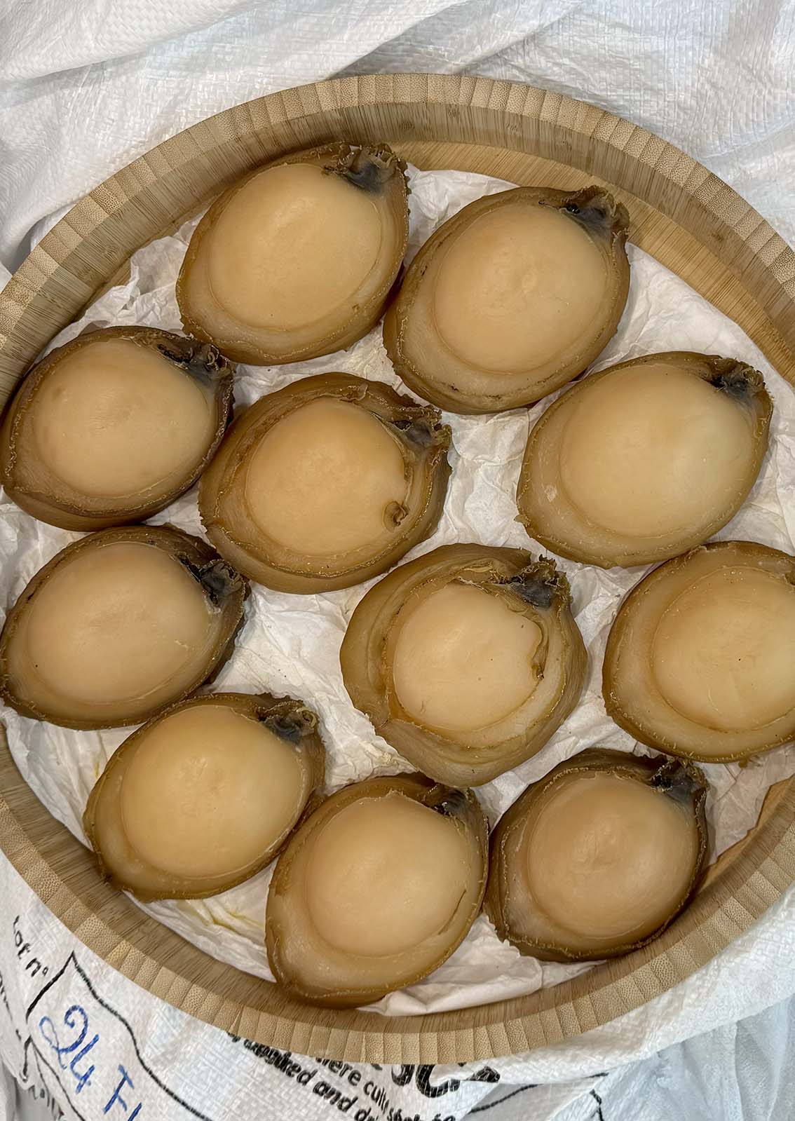 Two-Head Authentic Australian Wild Greenlip Dried Abalone ($3,688/KG)