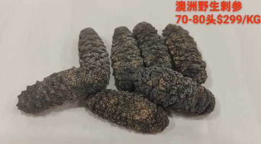 Australian Wild Sea Cucumber - 澳洲野生刺参 (70-80 Head)