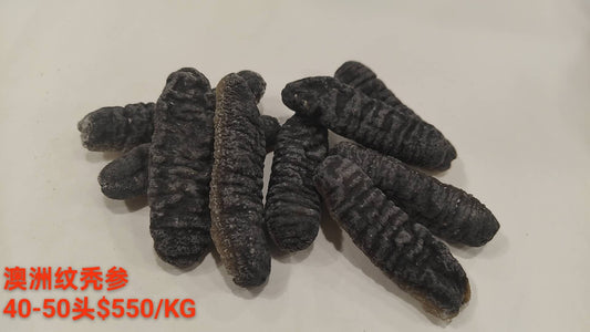 Australian Sandfish Cucumber - 澳洲纹秃参 (40-50 Head)